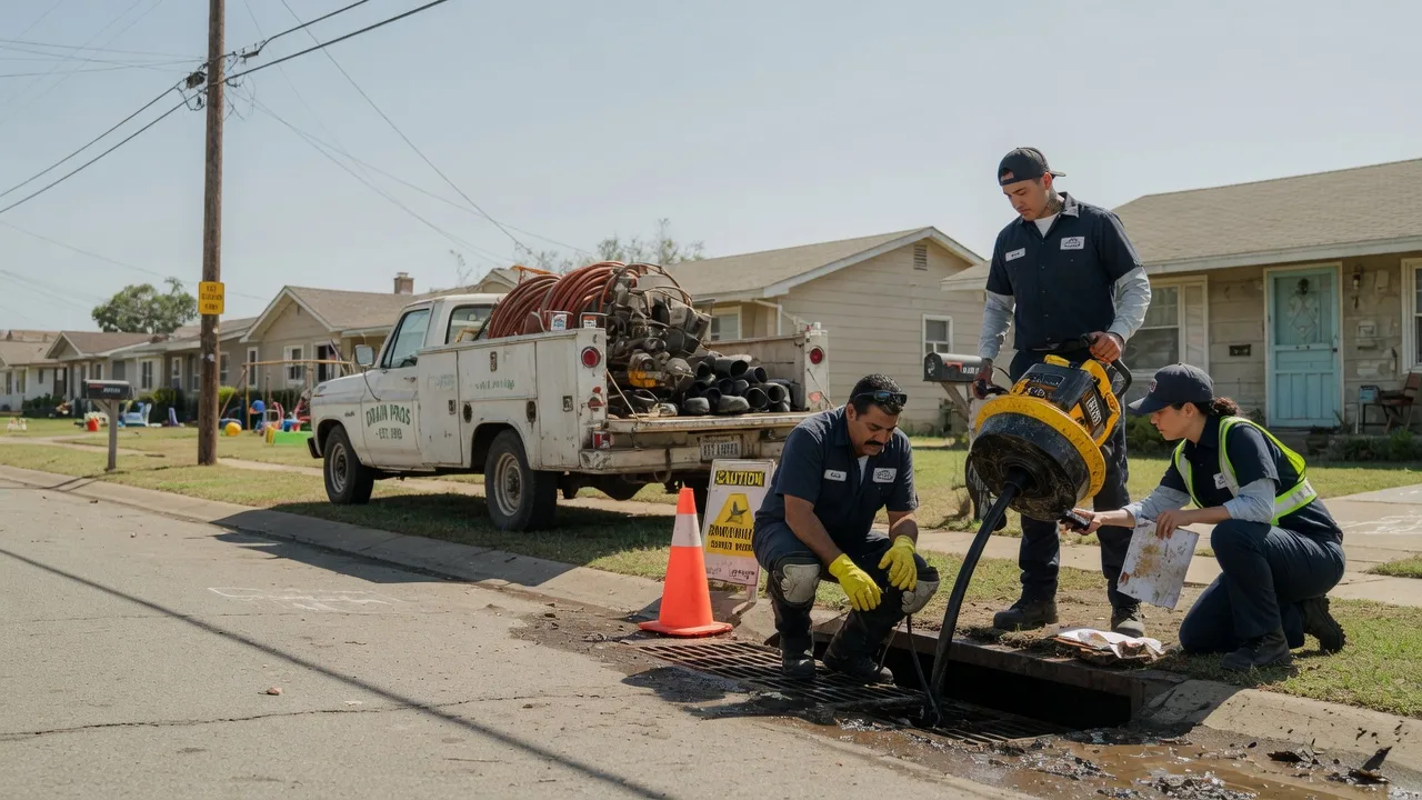 Drain Cleaning in Manvel, TX near me